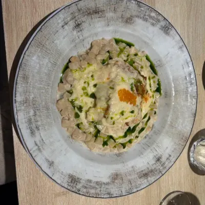 Risotto au jaune d’œuf, photo d’Alycia L.