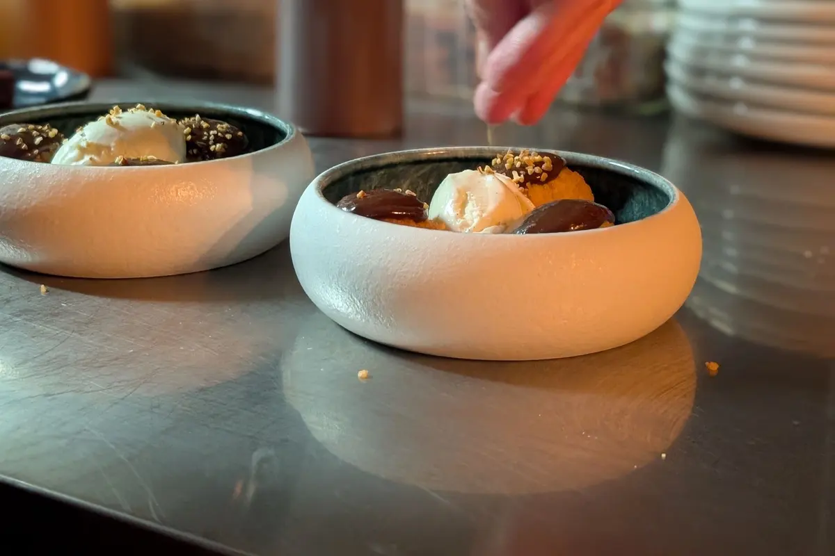 Dessert du jour, servi en bol